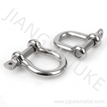 Stainless Steel Lifting Chain D & Bow Shackle